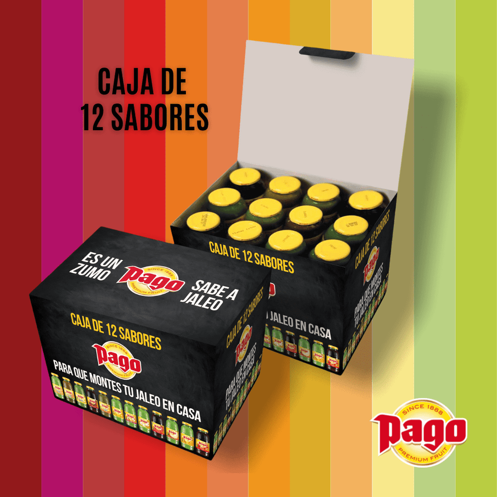 
                  
                    CAJA 12 SABORES
                  
                